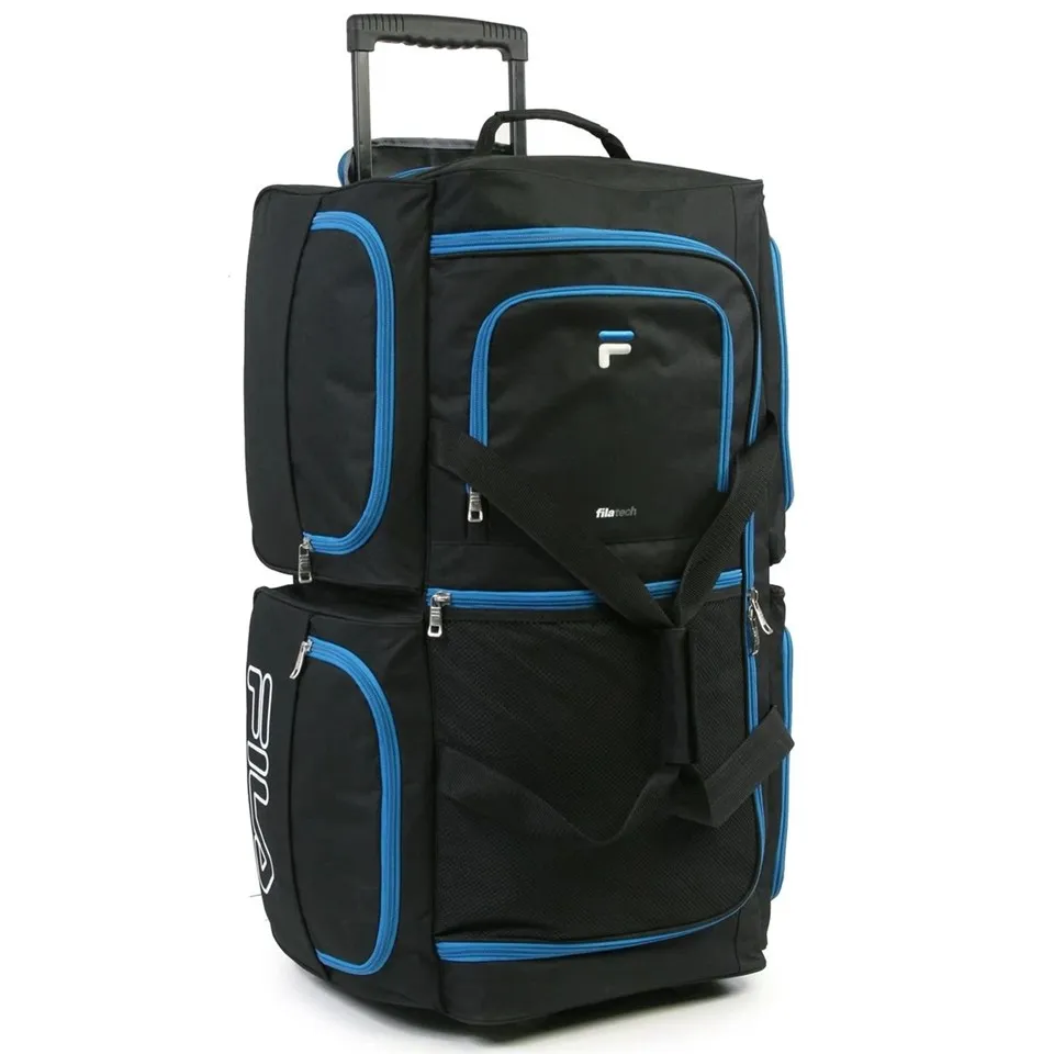 বড় রোলিং ট্রলি ট্রাভেল ডাফেল ব্যাগ