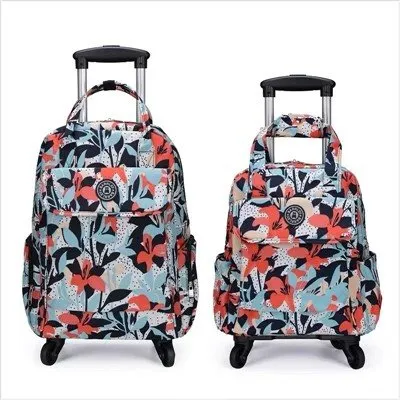 পলিয়েস্টার ট্রলি ব্যাকপ্যাক চাকা