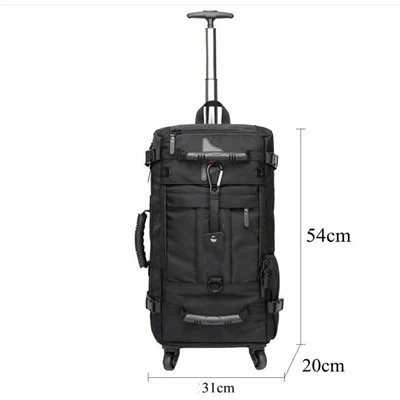 ট্রলি Rucksack রোলিং ব্যাকপ্যাক